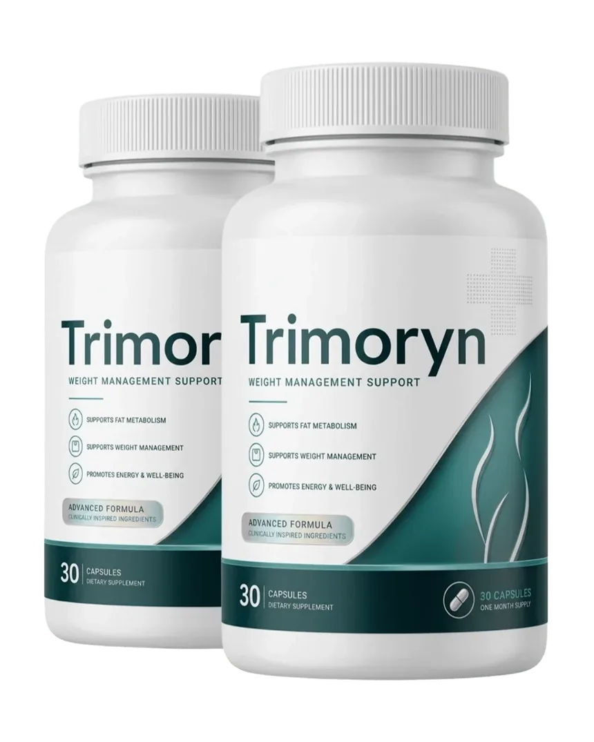 Trimoryn weight management support capsule bottles